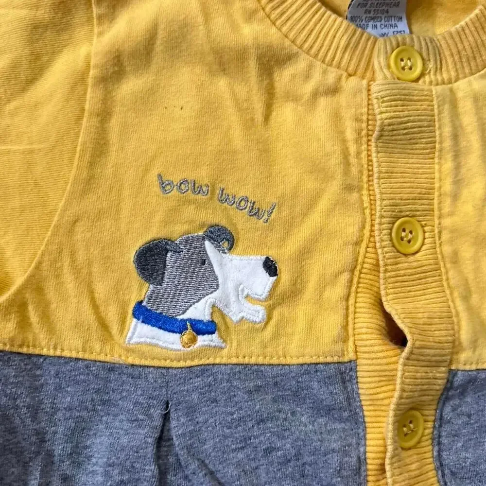 Vintage y2k dog romper from